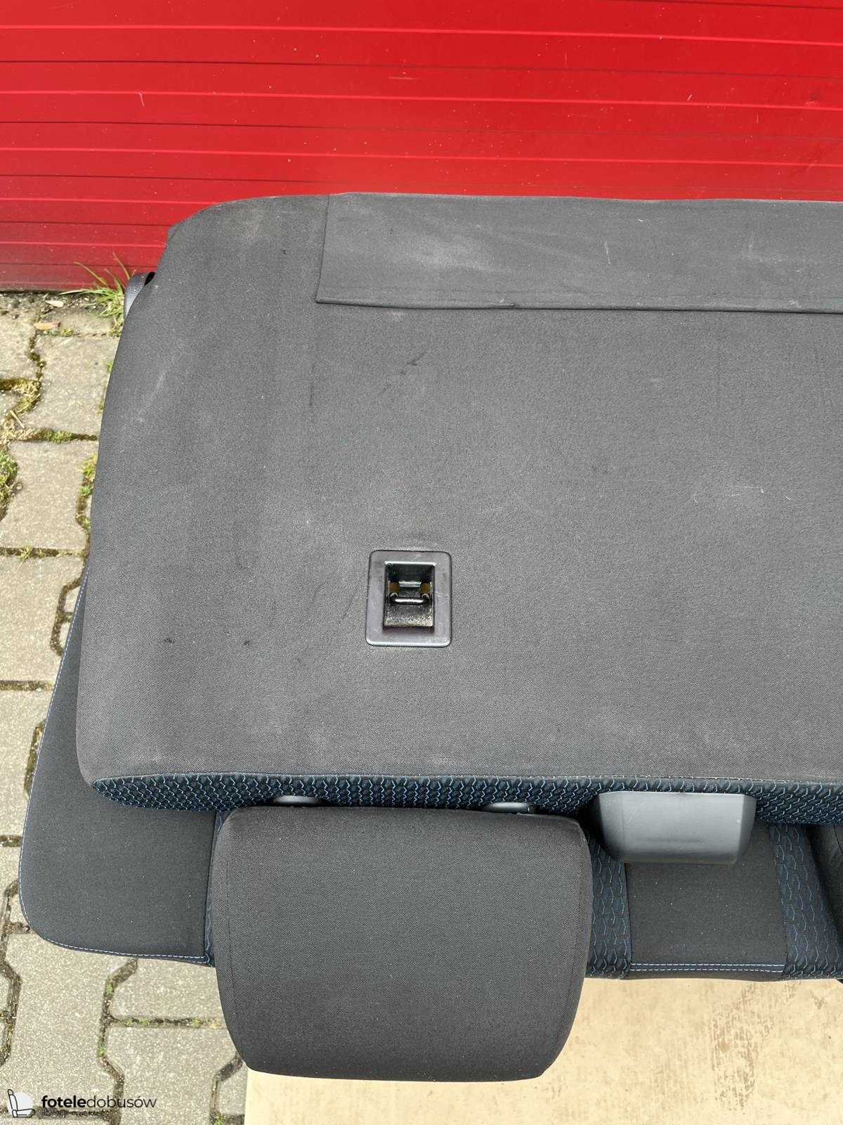 Bench rear triple seat VW T6 Freestyle Kutamo blue Multivan Caravelle t5