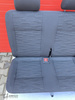 Bench rear triple seat VW T6.1 T6 Transporter Circuit Black