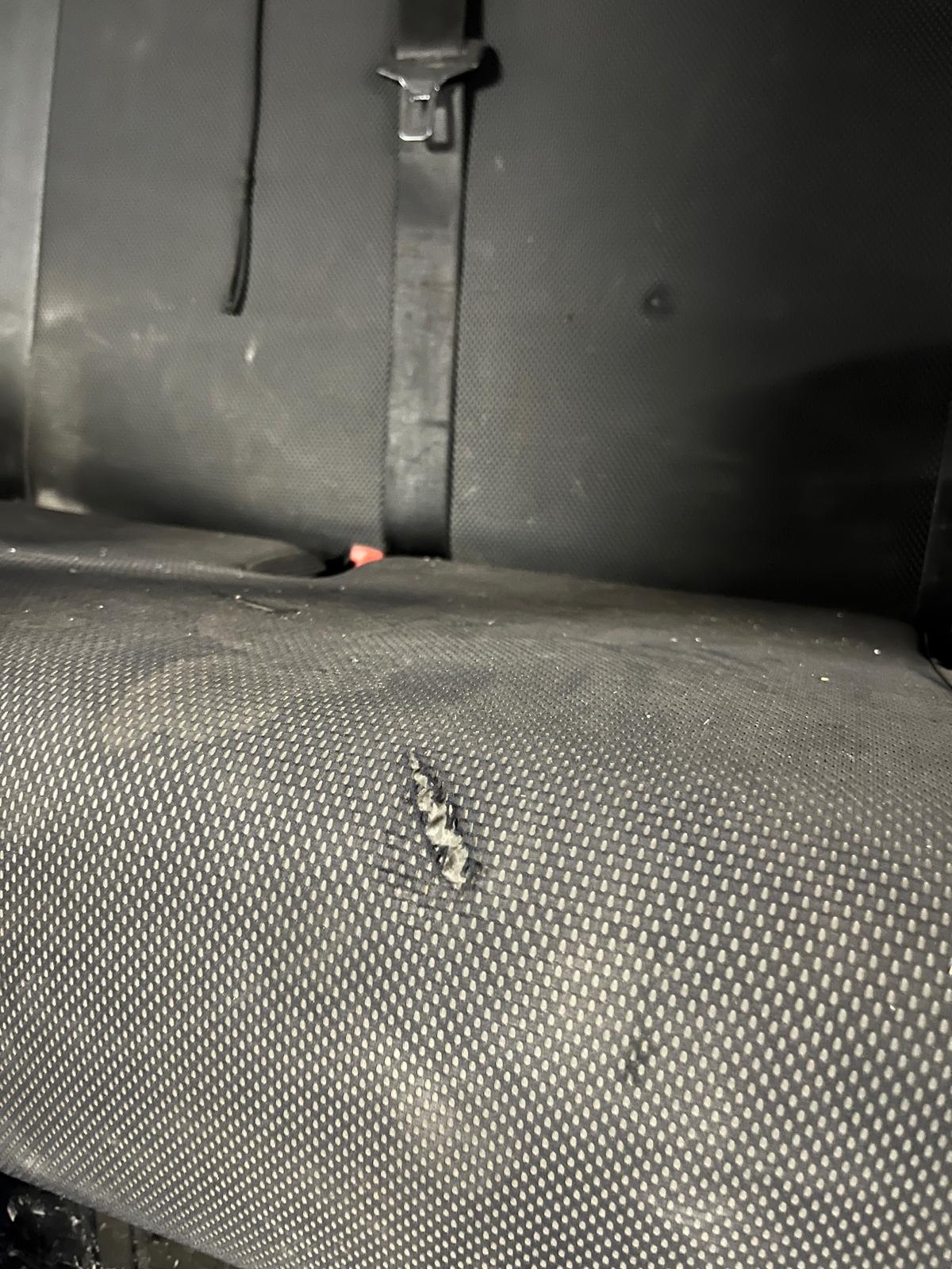 Seat Mercedes Sprinter W906 Crafter CREW CAB quadruple rear four-seats bench