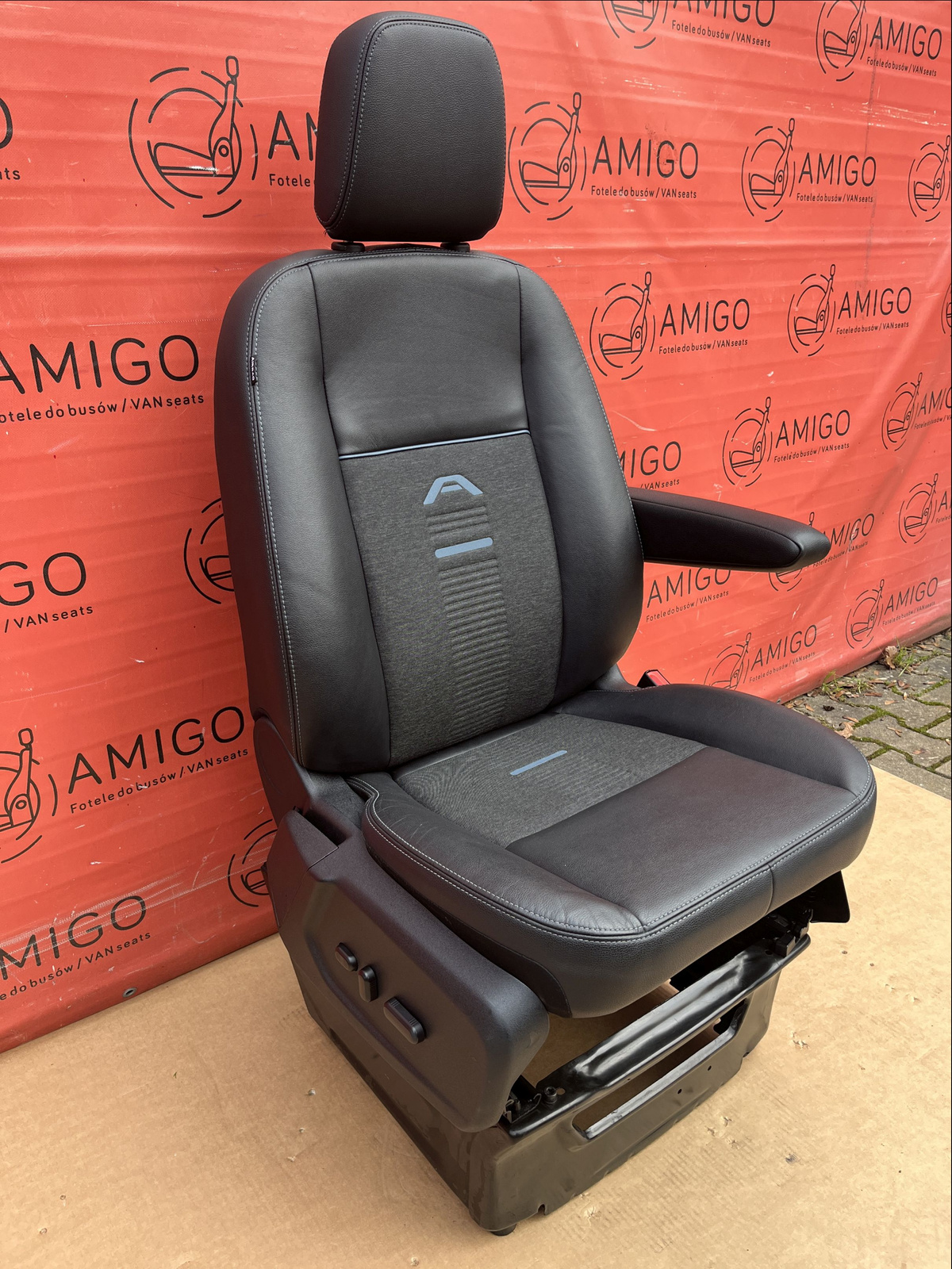 Ford Transit Custom Seat EU passenger | UK driver armrest 2012-2023 ACTIVE electric airbag