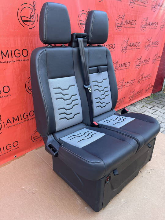 Ford Transit Custom SPORT seat passenger bench ECKO leather