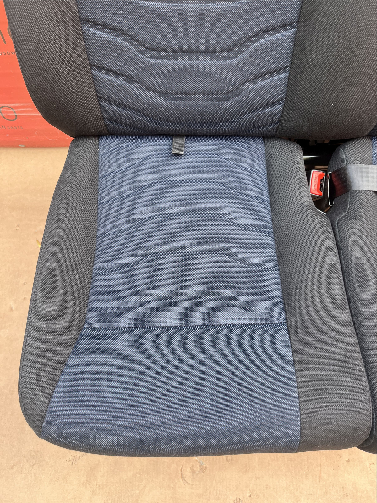 Iveco Daily VI 2014-2022 Seat double front bench cupholder passenger LHD