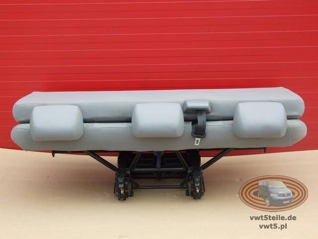 Bench rear triple seat VW T5 Transporter OX | SET TO SECOND ROW belts mounts