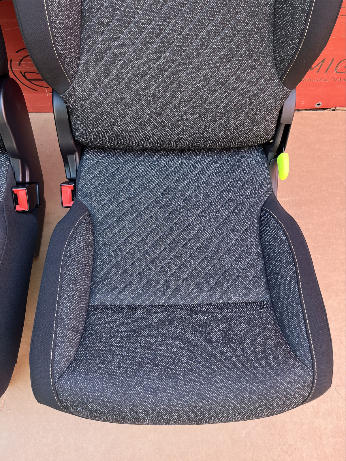 Seats set 3rd row single seat belts Berlingo Doblo Combo Partner Rifter ProAce City