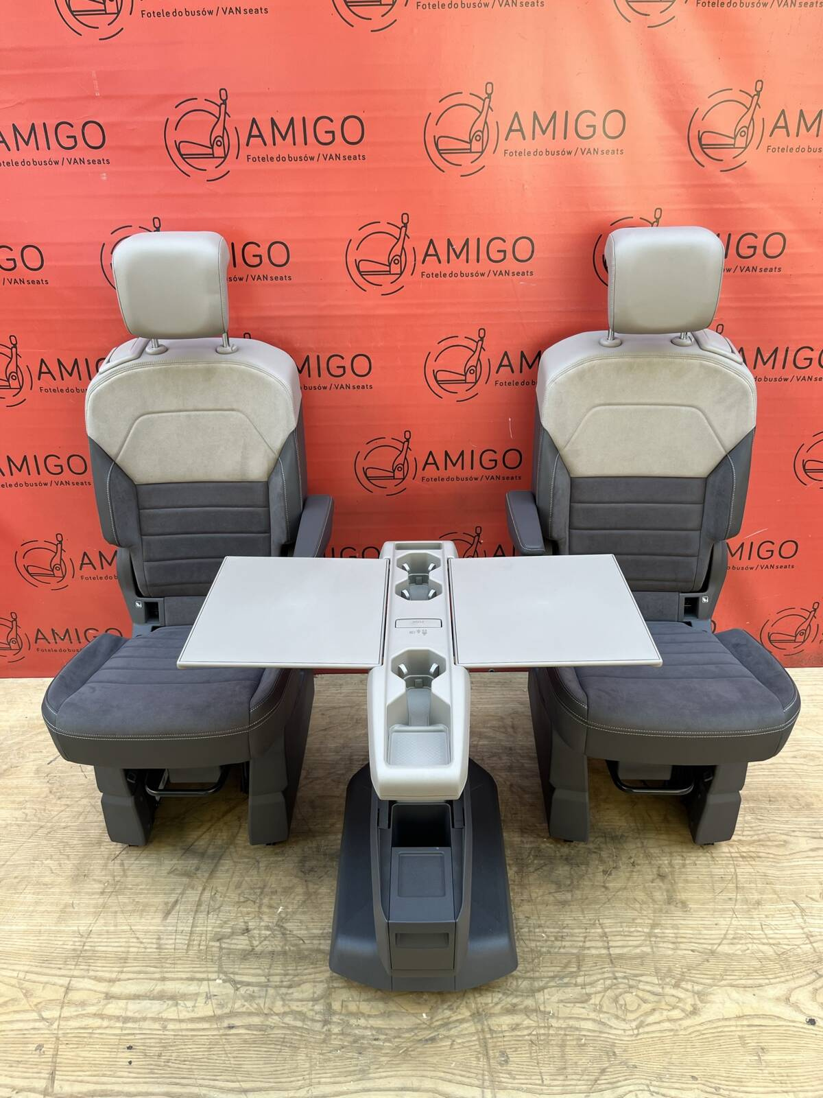 Seats NEW VW Multivan T7 1+1 ArtVelours table heated