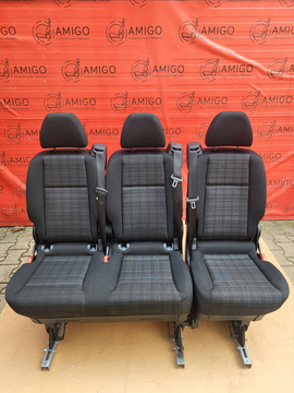 Rear Seats 2+1 bench single seat comfort MERCEDES W447 Vito Tourer Tunja RHD