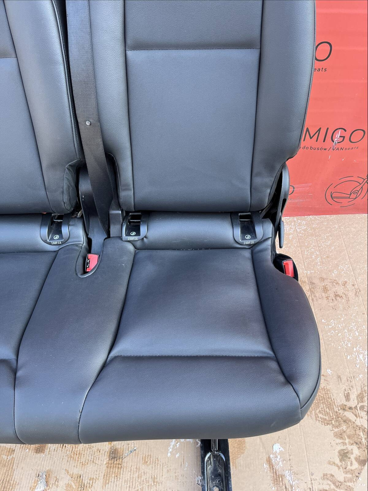 Rear Seats 2+1 bench single seat comf MERCEDES W447 Vito Tourer Faux Leather LHD