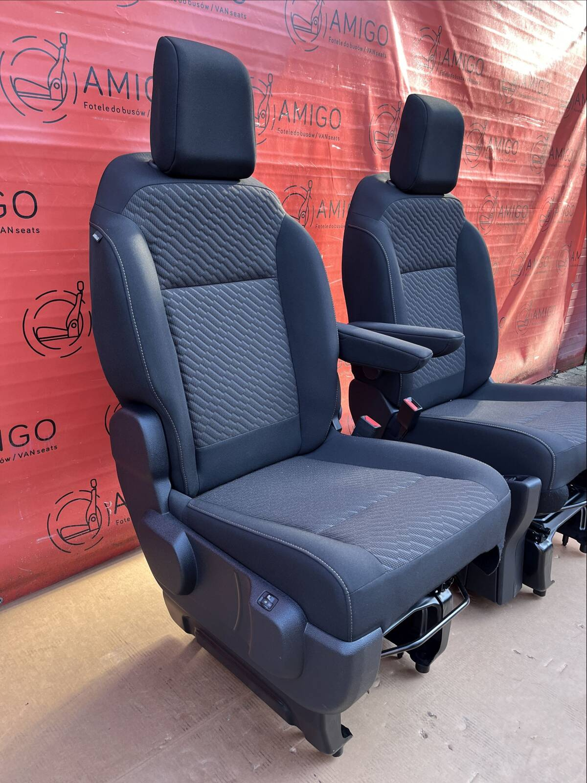 Front passenger driver seats Toyota Proace Traveller Spacetourer Expert Jumpy Zafira Vivaro Scudo