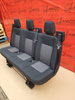 Seat Ford Transit Custom bench triple rear Crew Cab belts