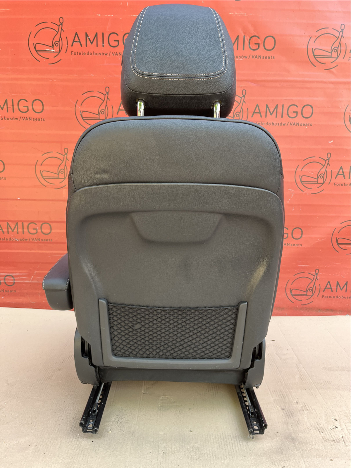 Front Seat Mercedes Vito W447 driver passenger 2014-2024 armrests Lugano Leather