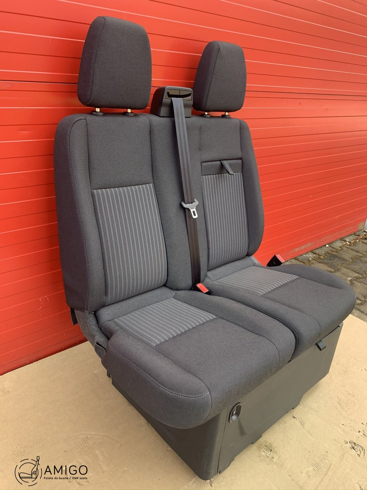 Seat Ford Transit bench double front passenger Lane heated LHD