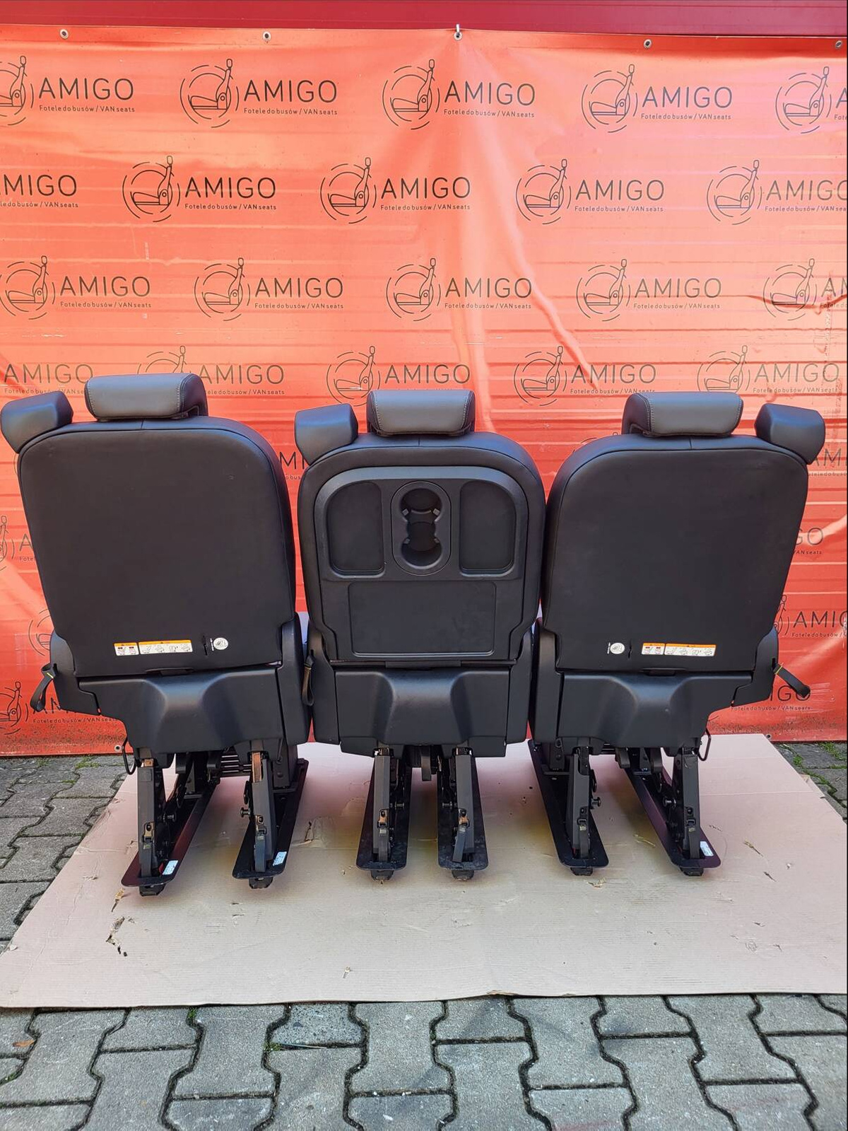 Ford Transit Custom Tourneo passenger compartment 3x seat single seat seats Salerno leather