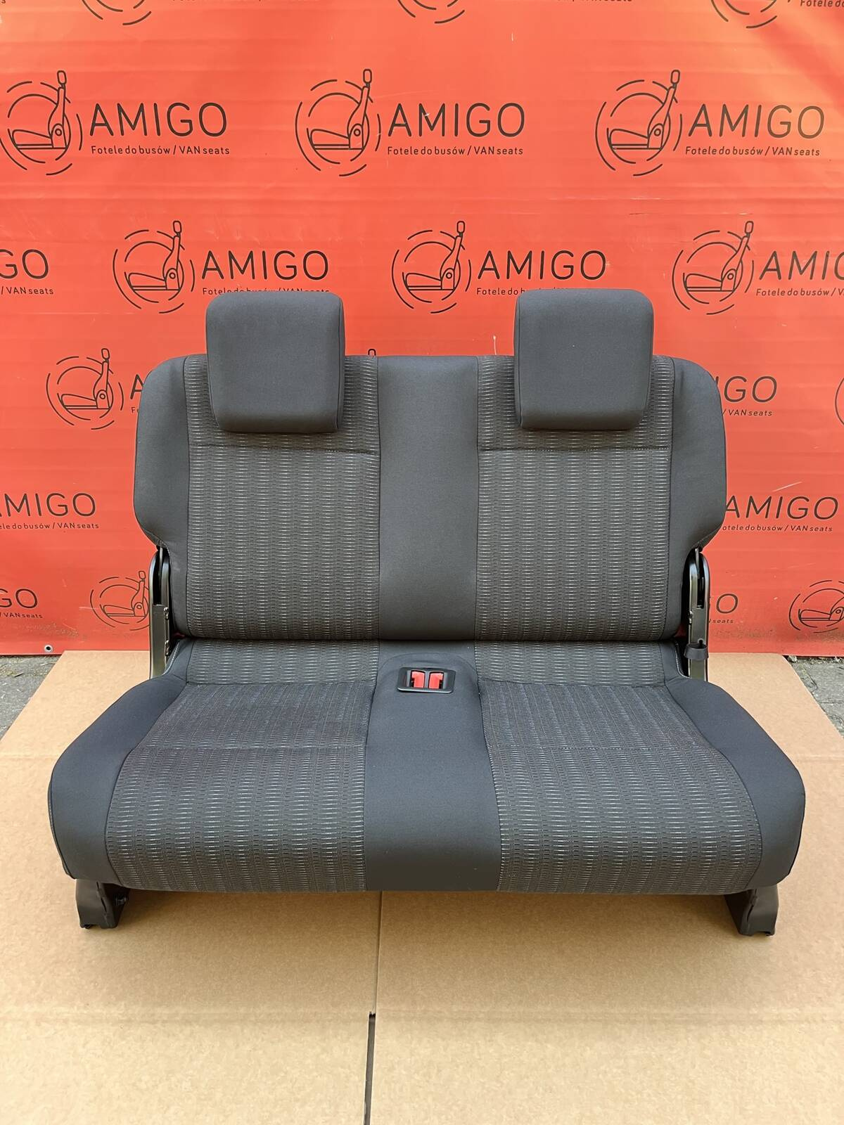 Seat rear bench double Pandu VW Caddy MAXI third row NEW!
