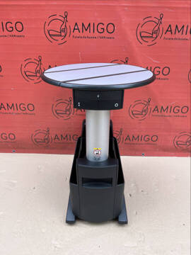 VW T6 T6.1 T5 Multivan Caravelle rear table for rails titan black