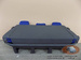 Bench rear triple seat VW T5 Multivan Caravelle Anthracite Blue