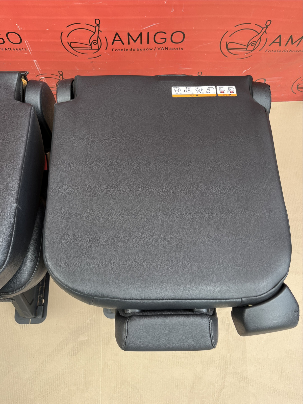 Seat 2+1 Ford Transit Custom 2013-2023 bench rear seats double single RHD