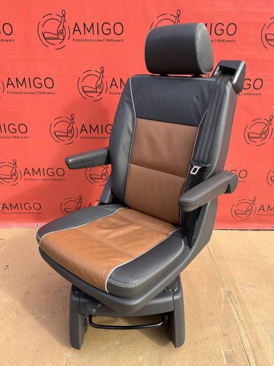 Seat single VW T5.1 T5 GP Multivan Caravelle PanAmericana rear t6 swivel