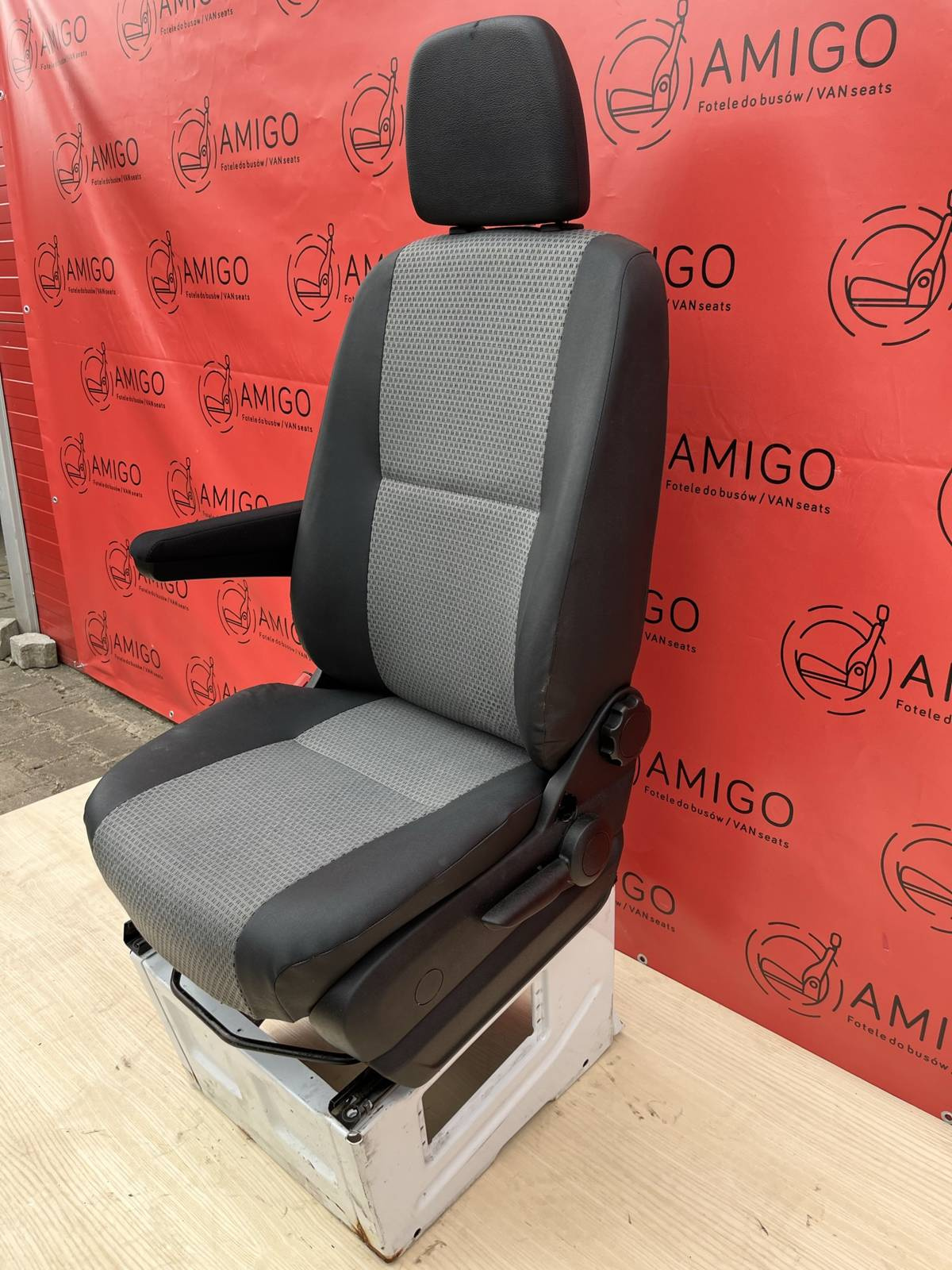 Seat Mercedes Sprinter W906 UK passenger | Eu driver Brassao adjustments armrest 2006-2019