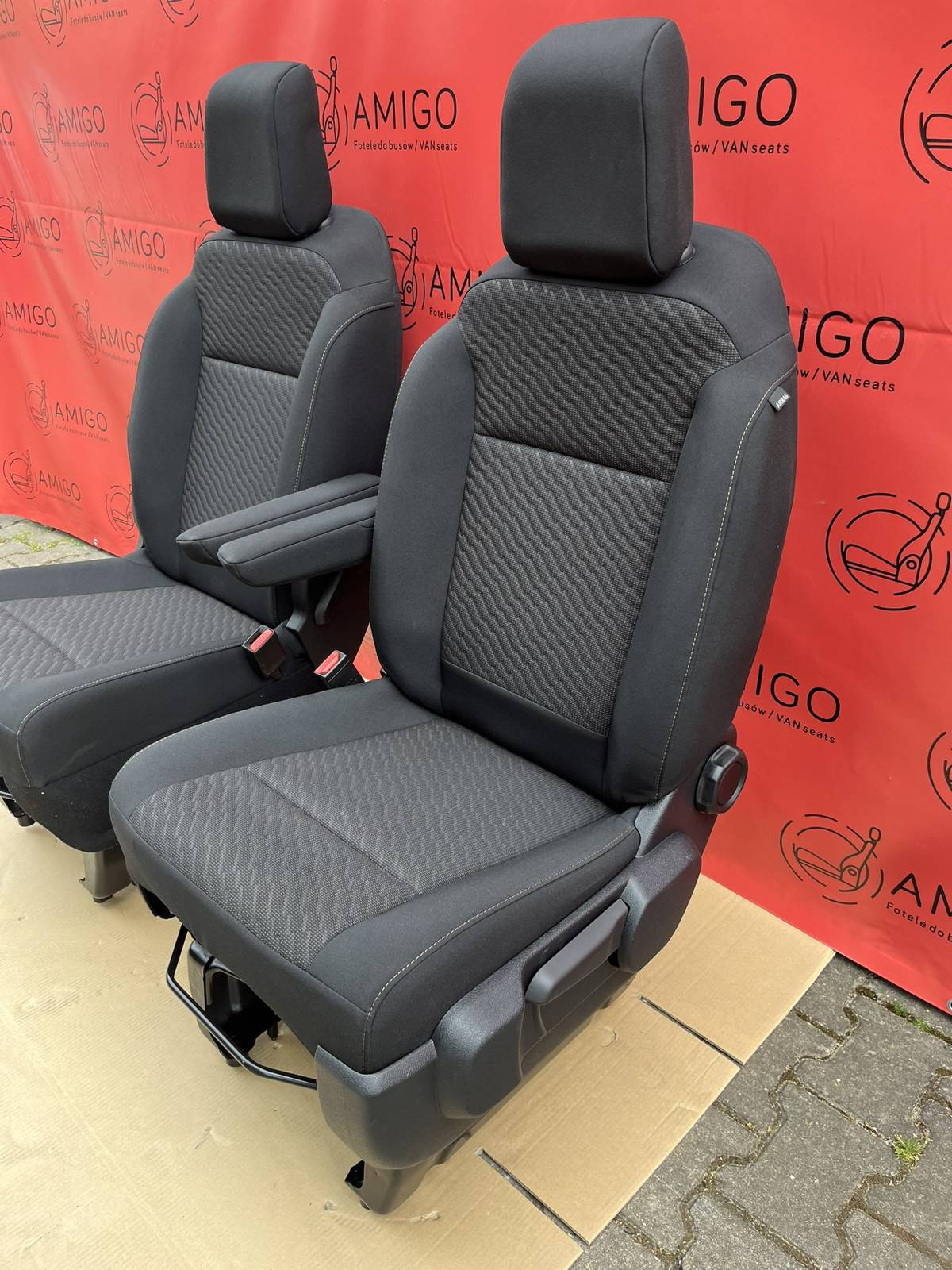Front passenger driver seats Toyota Proace Traveller Spacetourer Expert Jumpy Zafira Vivaro Scudo