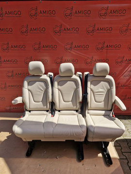 Rear Seats 2+1 bench single seat comfort MERCEDES W447 Vito Tourer Tunja RHD