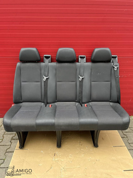 Seat Mercedes Sprinter W906 VW Crafter I 2006-2016 rear triple bench