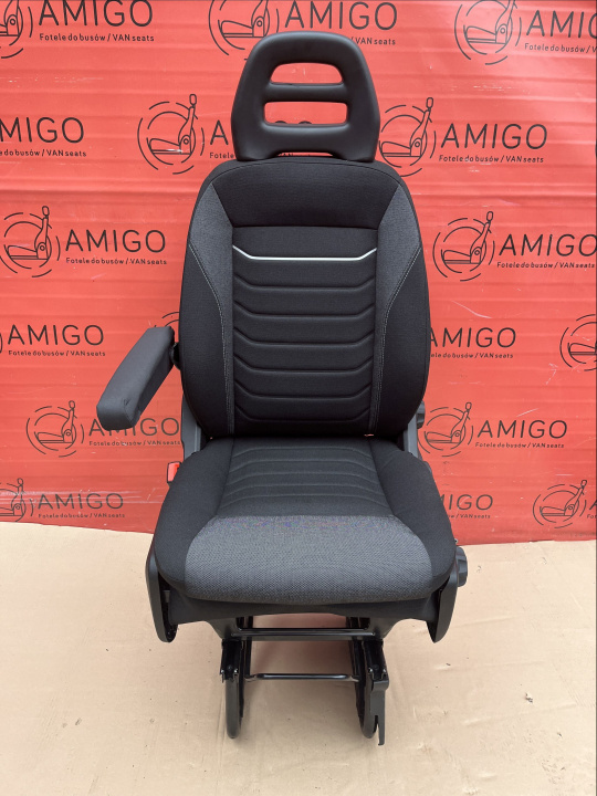 Iveco Daily VI 2014-2022 UK passenger seat | EU driver seat single Faux Leather