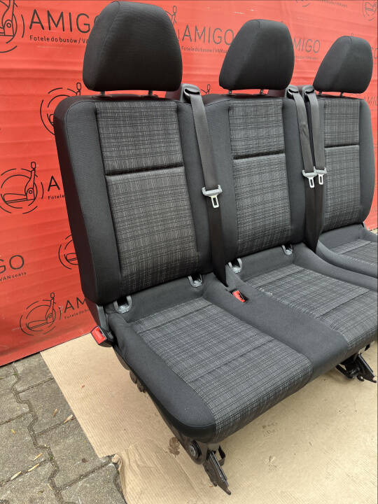 Rear Seats 2+1 bench single seat MERCEDES W447 Vito Tourer TUNJA RHD