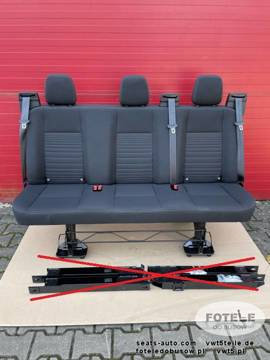 Seat Ford Transit Custom Inroad bench triple rear Crew Cab belts