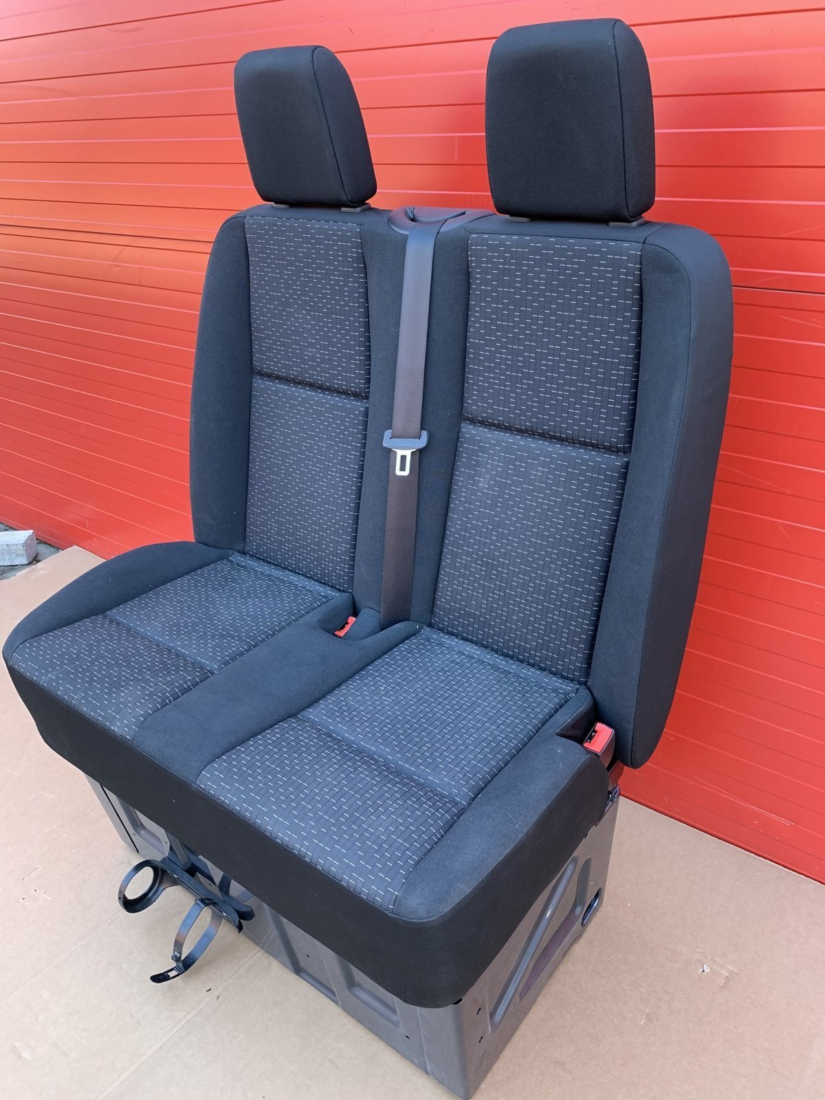 Seat Mercedes Sprinter W907 W910 2018 Bench front double Caluma fabric
