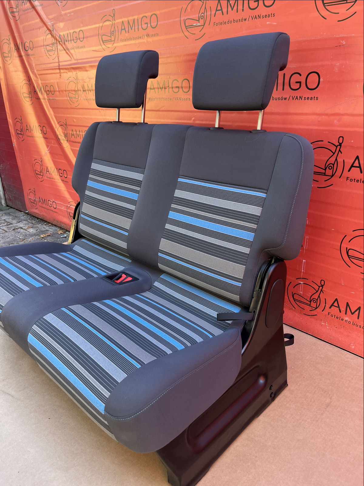 Seat rear bench double VW Caddy MAXI 3rd row