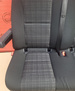 Seat Mercedes Sprinter W906 rear double bench seat with armrests isofix TUNJA
