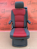 Seat single VW T5 Multivan Caravelle Anthracite Duo Red rear t6 swivel