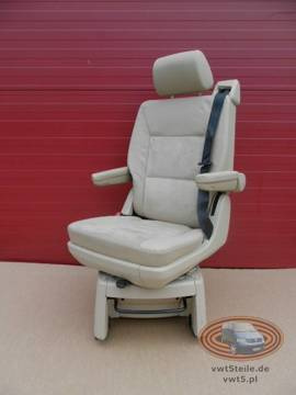 Seat VW T5 Multivan Caravelle beige alcantara swivel