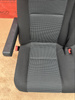 Seat Mercedes Sprinter W906 VW Crafter I 2006-2016 rear triple bench LIMA armrest