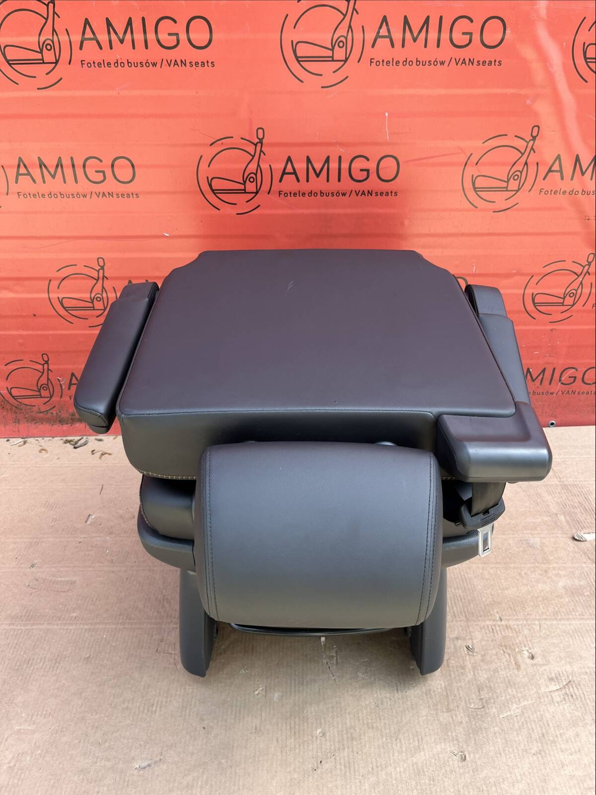 Seat single VW T6 Multivan Caravelle PanAmericana rear t5 swivel brown marakesch