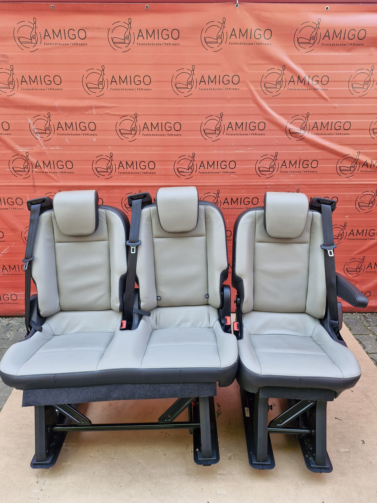 Seat 2+1 Ford Transit Custom 2013-2020 bench rear seats double single RHD