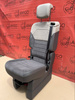 Seat NEW VW Multivan single middle with belt ArtVelours Raven Sandwick T7