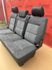 Bench rear triple seat VW T5 T5.1 anthracite leather alcantara Multivan Caravelle t6