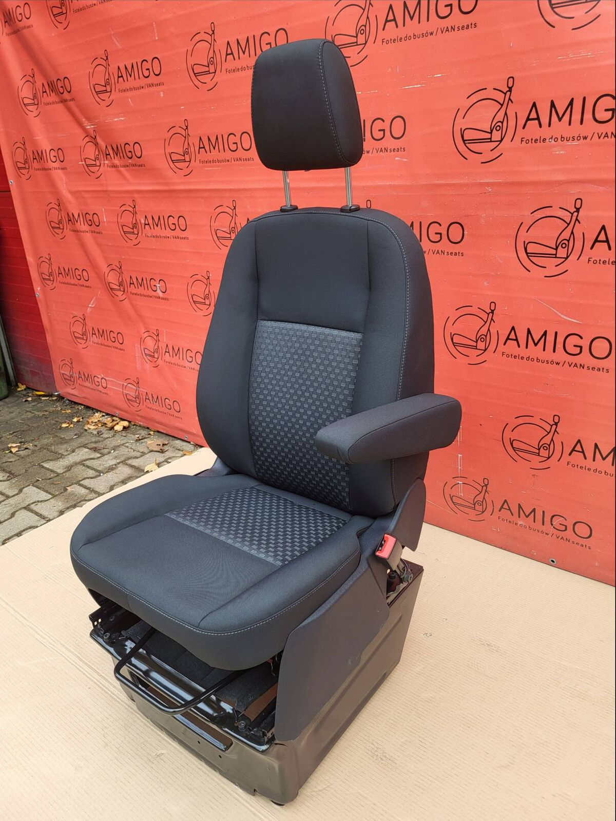 Ford Transit Custom Seat EU passenger | UK driver armrest 2017-2023 Capitol heated