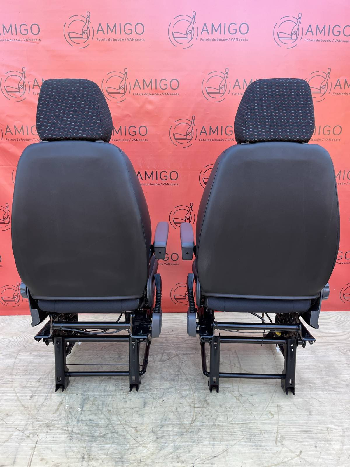 Seats Fiat Ducato Boxer Jumper Relay driver passenger seat armrests heating