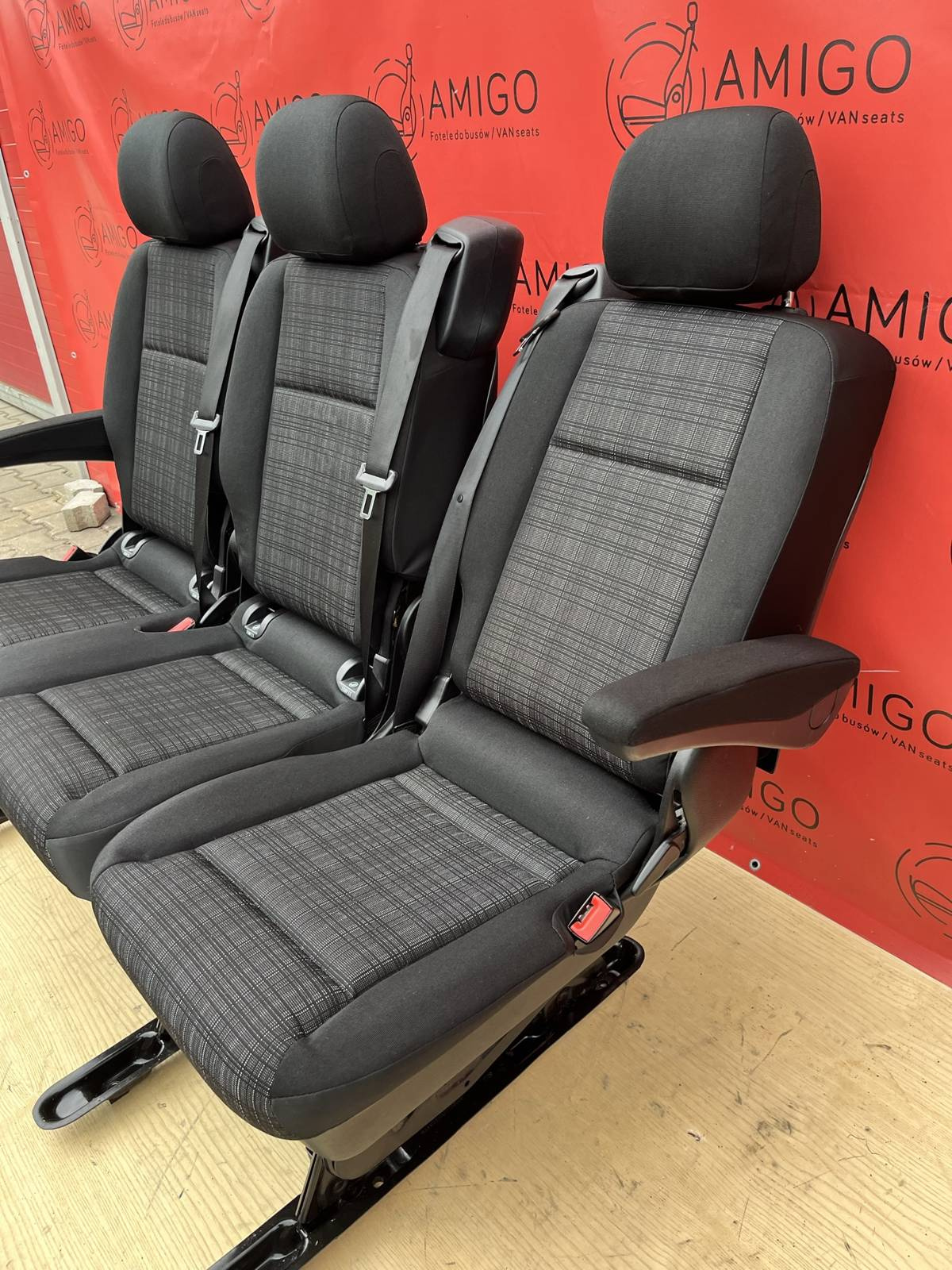 Rear Seats 2+1 bench single seat comfort MERCEDES W447 Vito Tourer Tunja RHD
