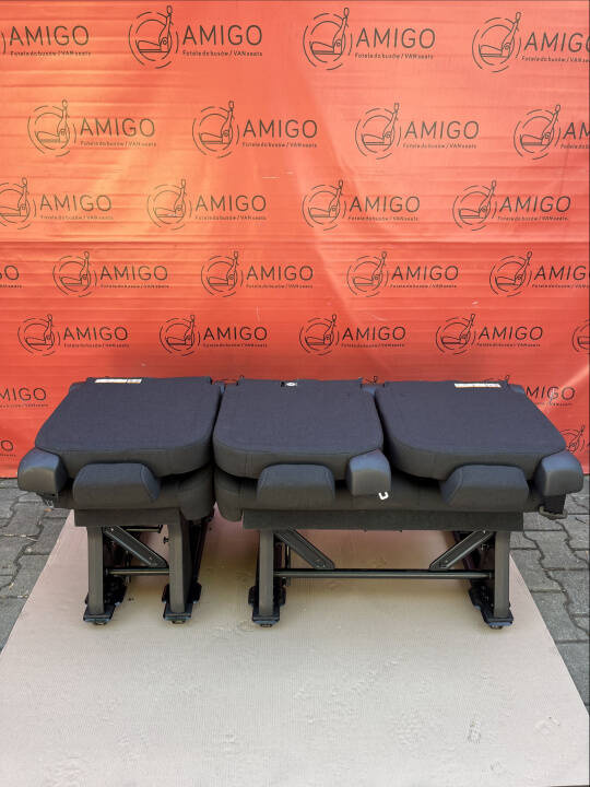 Ford Transit Custom Combi Seat 2+1 Single Seat Bench Seats Blue Lane