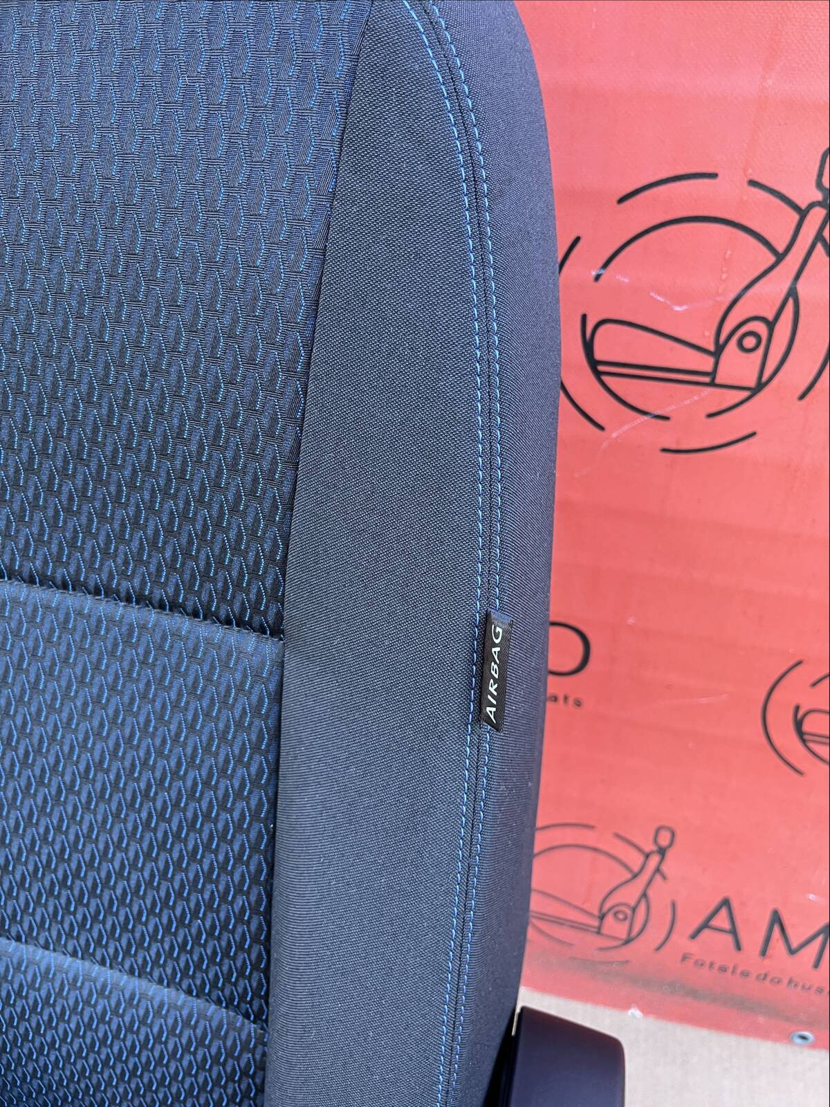 Driver passenger Captain genuine swivel seats seat VW T6.1 California Kutamo Blue