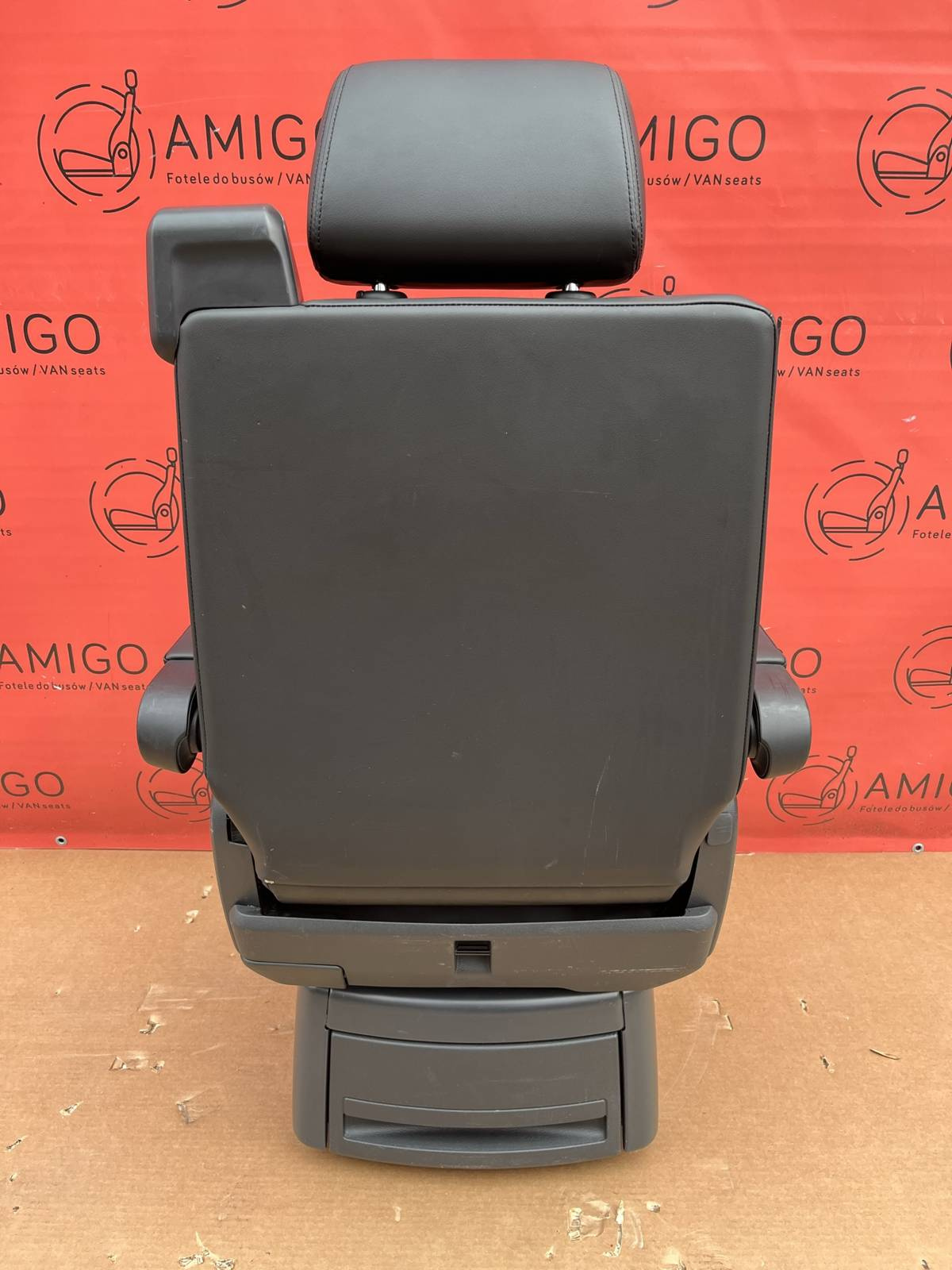 Seat VW T6 Multivan Caravelle Leather Mocha brown swivel rear T5 T6.1