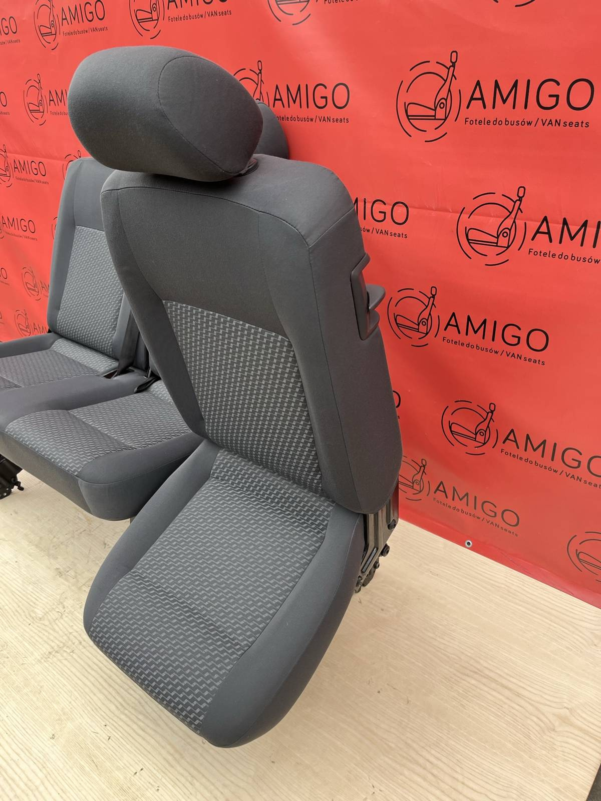 VW T5.1 T5 Bench rear double single seat TASAMO 2nd row RHD