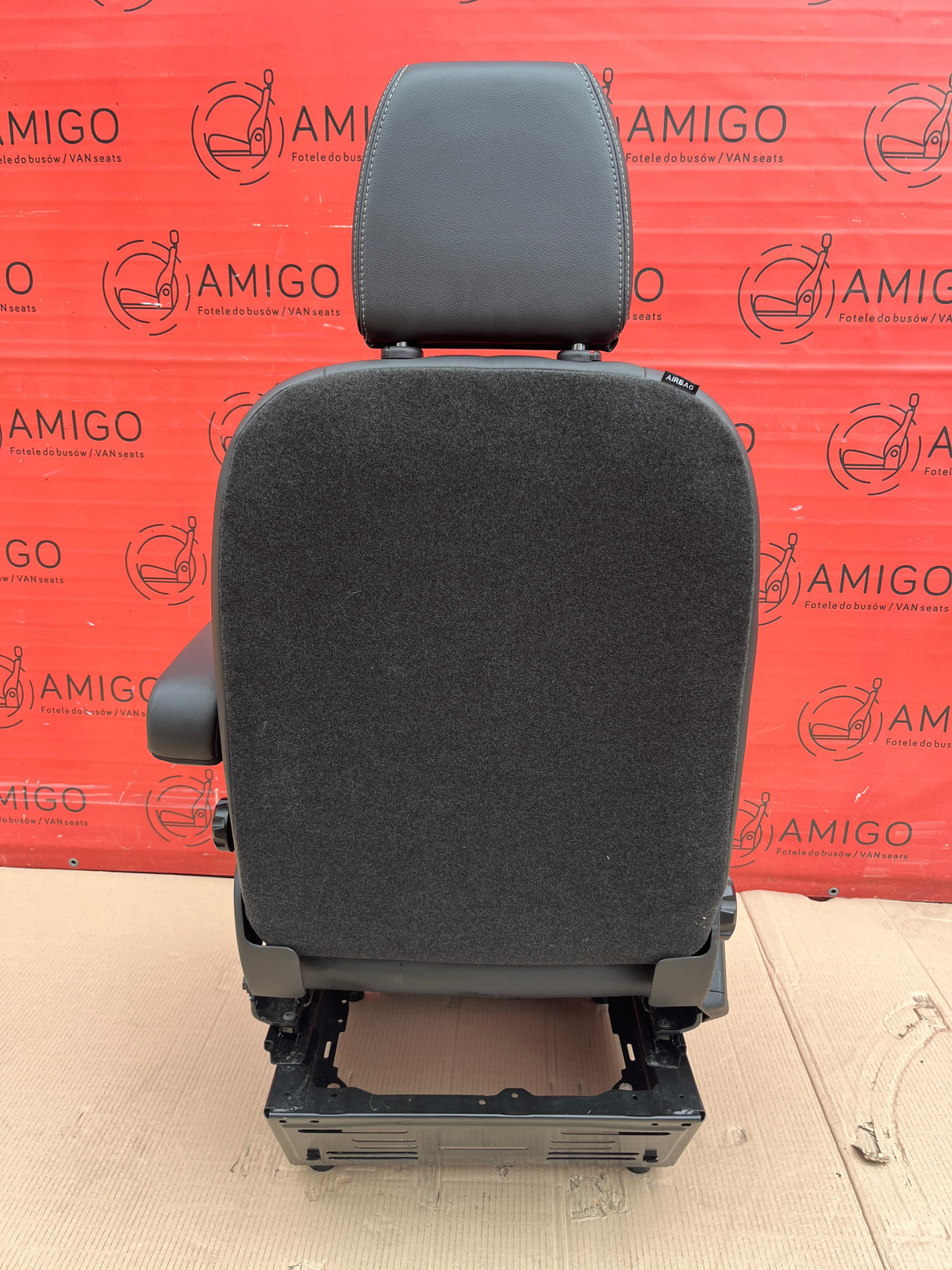 Ford Transit Custom or MK8 SPORT Seat EU passenger | UK driver armrest 2012-2022 Ecko Heated Airbag