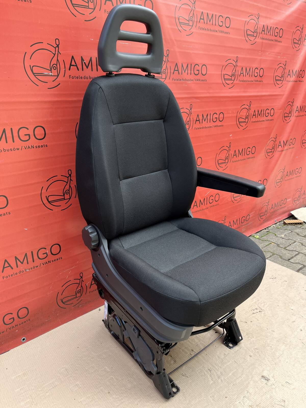 Seat Fiat Ducato 2022-25 Boxer Jumper Relay EU passenger | UK driver seat armrest adjustments