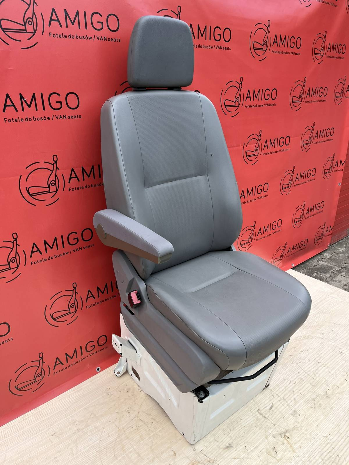 Seat VW Crafter Sprinter W906 UK passenger | EU driver Faux Leather adjustments armrest