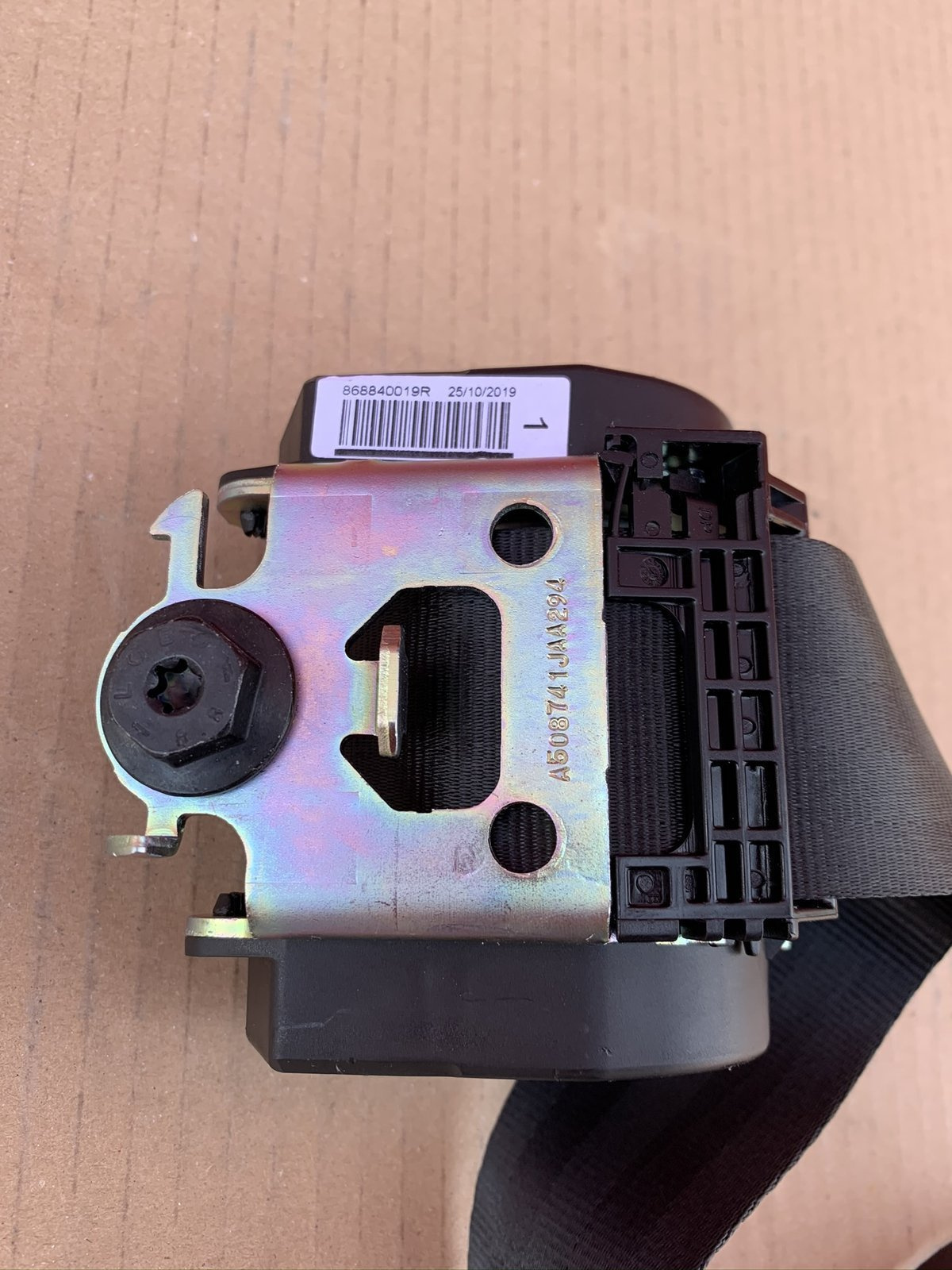 Opel Vauxhall Movano Master NV400 seat belt safety front right 868840019r NEW