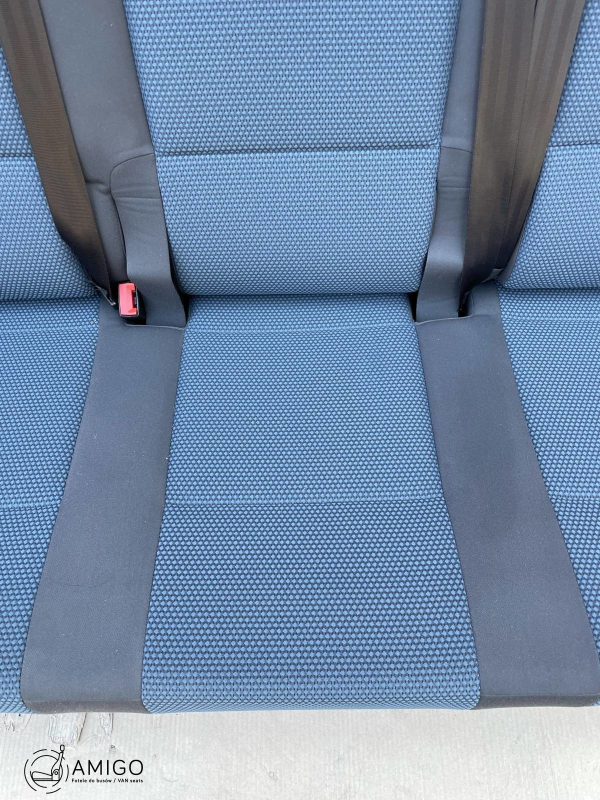 Bench rear triple seat VW T5.1 T5 Multivan Caravelle BlueMotion